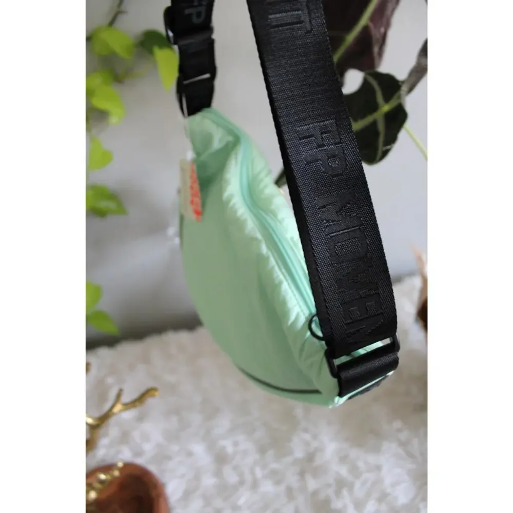 NWT Free People Movement Mint Green Sling Crossbody Belt Bag